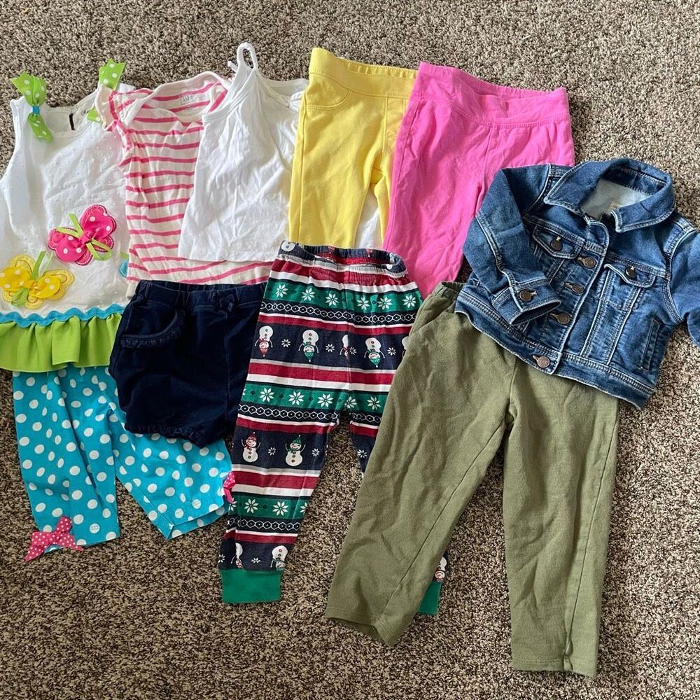 18-24 month and 24 month girls clothing bundle
